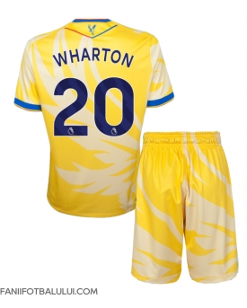 Crystal Palace Adam Wharton #20 Echipament de Fotbal Replică 2024-25 Copii Deplasare (+ Șorturi)